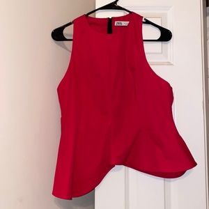 Zara pink top